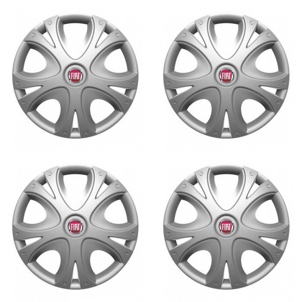 puklice pre Fiat (červené) 14 DYNAMIC