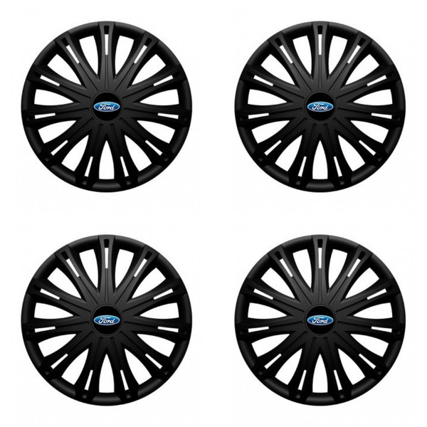 puklice pre  Ford 15 SPARK BLACK