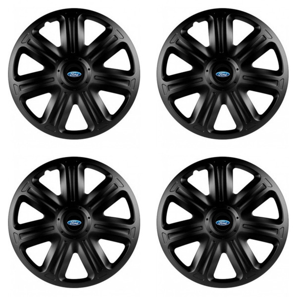 puklice pre Ford 14 COMFORT BLACK