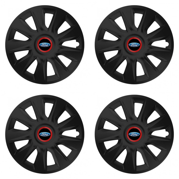 puklice pre Ford 14 STRATOS RR black