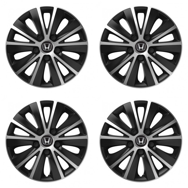 puklice pre Honda 15 RAPIDE silver and black