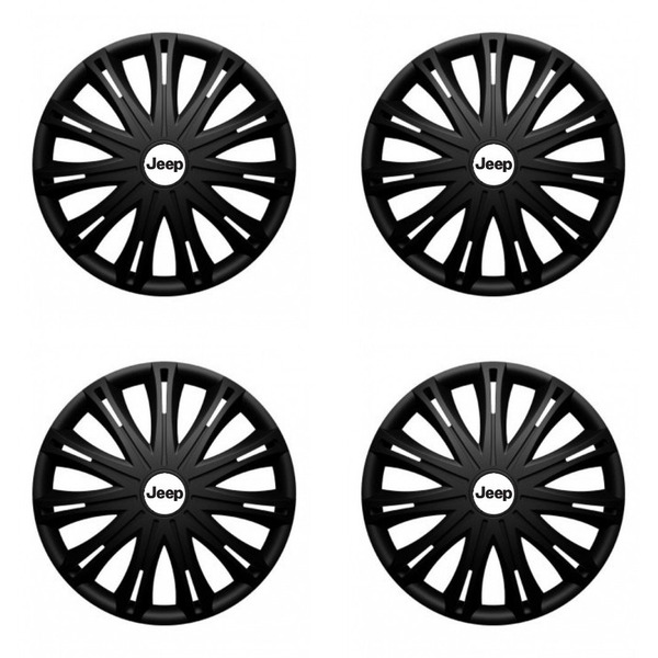 puklice pre Jeep 17 SPARK BLACK