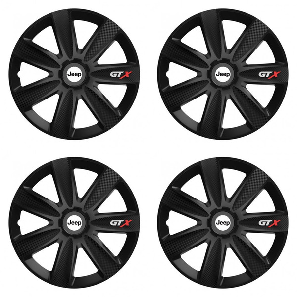 puklice pre  Jeep 16 GTX CARBON black