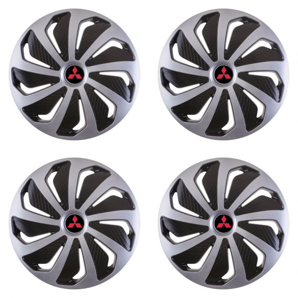 puklice pre Mitsubishi (červené) 14 WIND SB