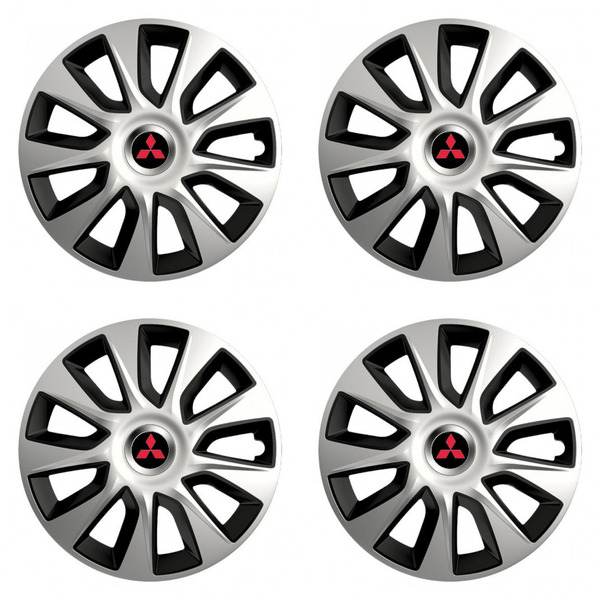 puklice pre  Mitsubishi (červené) 17 STRATOS double colour