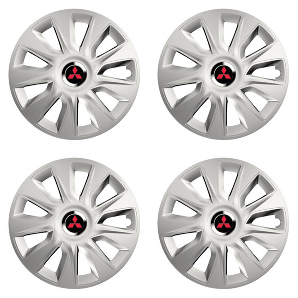 puklice pre Mitsubishi (červené) 14 STRATOS RC