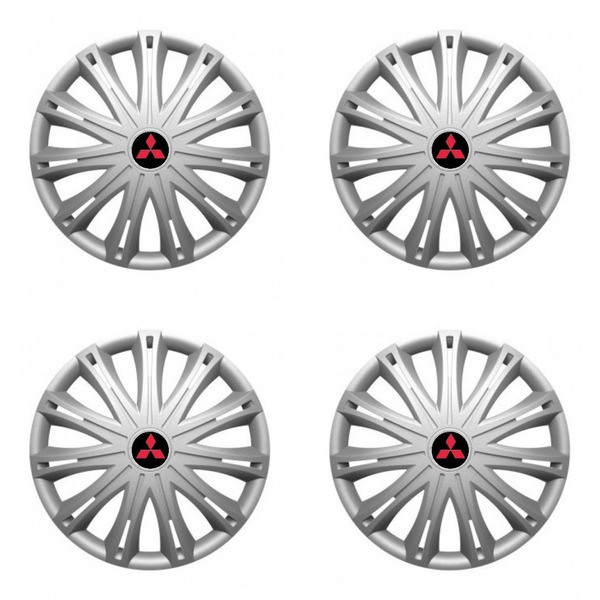 puklice pre Mitsubishi (červené) 14 SPARK