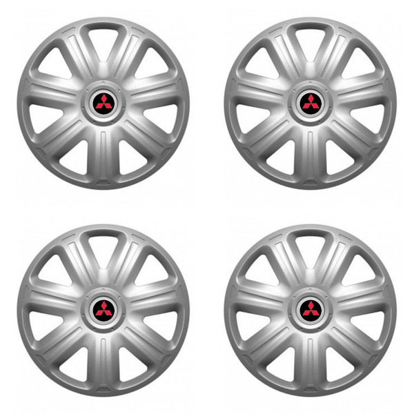 puklice pre Mitsubishi (červené) 14 COMFORT