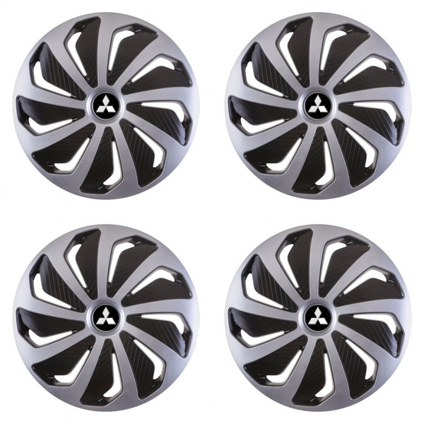 puklice pre  Mitsubishi (strieborné) 16 WIND SB