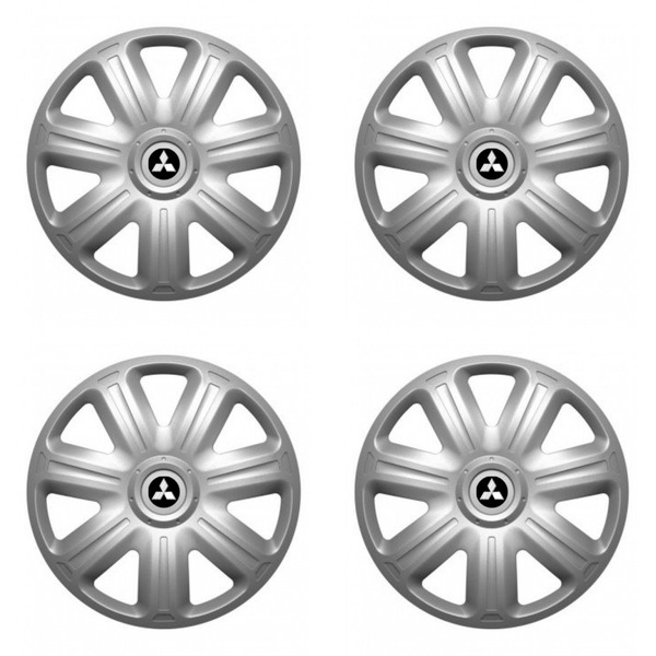 puklice pre  Mitsubishi (strieborné) 14 COMFORT