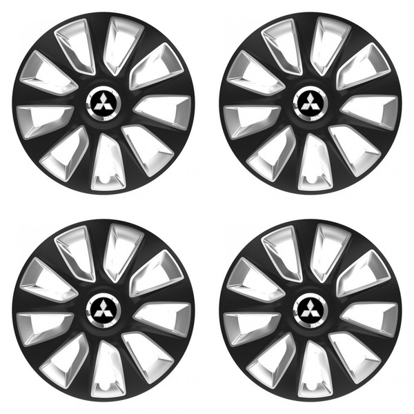 puklice pre Mitsubishi (strieborné) 17 STRATOS BS