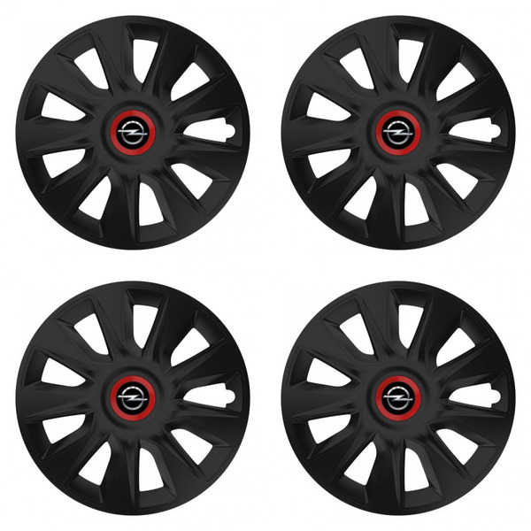 puklice pre  Opel 17 STRATOS RR black