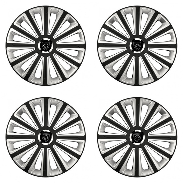 puklice pre Peugeot (nové logo) 14 TREND RC double colour