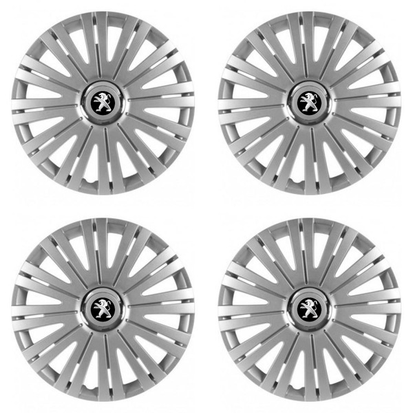 puklice pre  Peugeot (staršie logo) 15 ACTIVE RC