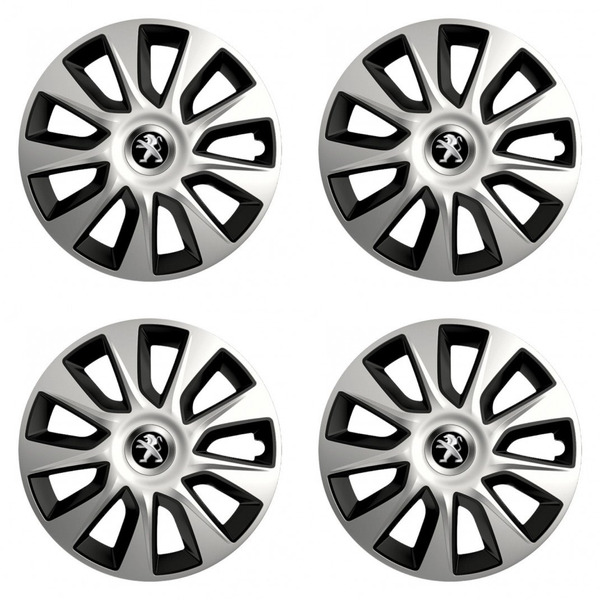 puklice pre  Peugeot (staršie logo) 17 STRATOS double colour