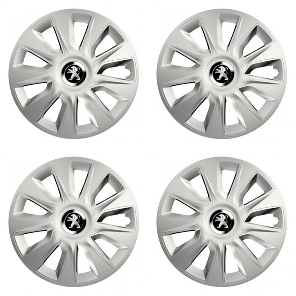 puklice pre Peugeot (staršie logo) 15 STRATOS RC