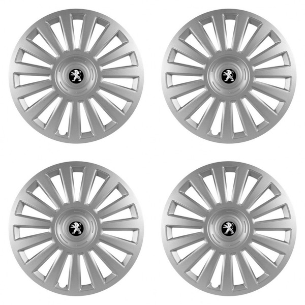 puklice pre  Peugeot (staršie logo) 14 Luxury