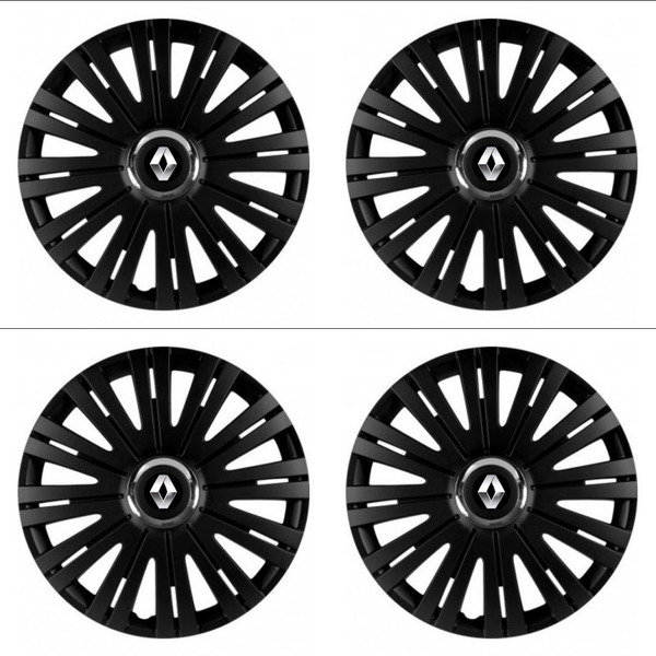 puklice pre  Renault (staršie logo) 16 ACTIVE RC BLACK