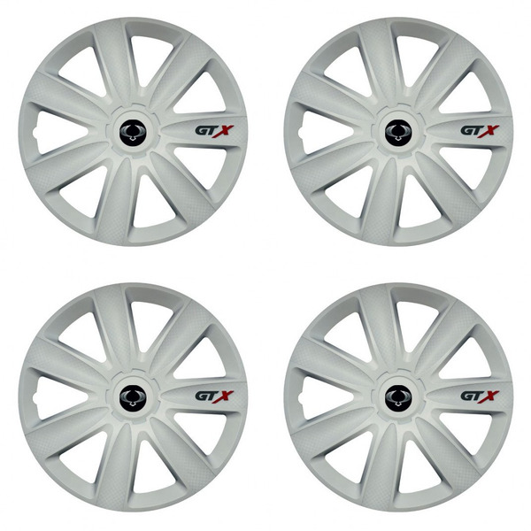 puklice pre  Sangyong 15 GTX carbon white