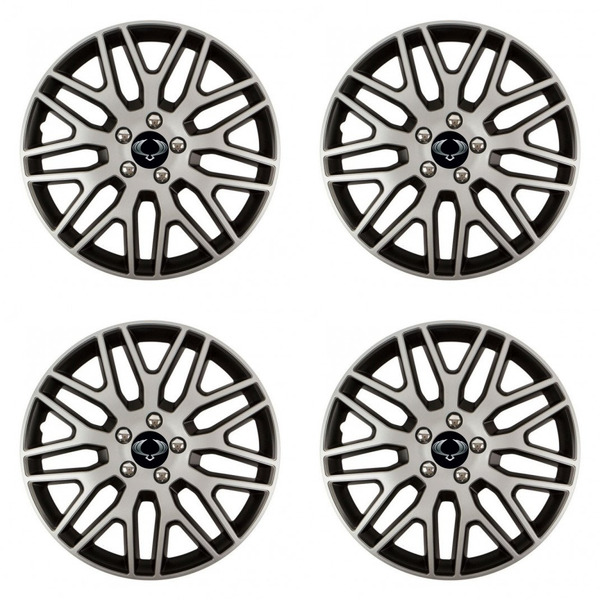 puklice pre Sangyong 16 Dakar NC silver and black