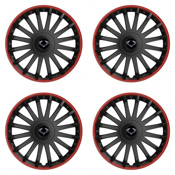 puklice pre Sangyong 15 CRYSTAL RO black