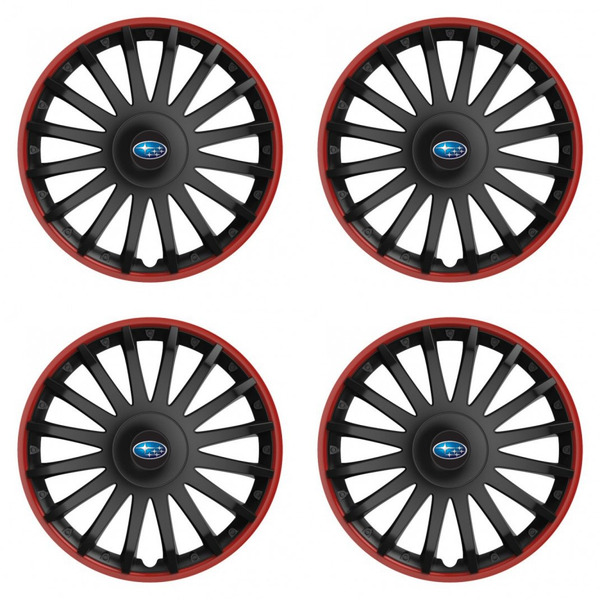 puklice pre  Subaru 15 CRYSTAL RO black