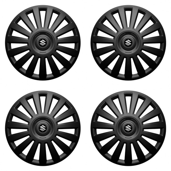 puklice pre Suzuki 16 Luxury black