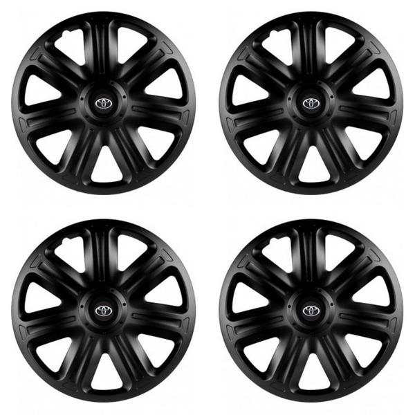 puklice pre  Toyota 15 COMFORT BLACK