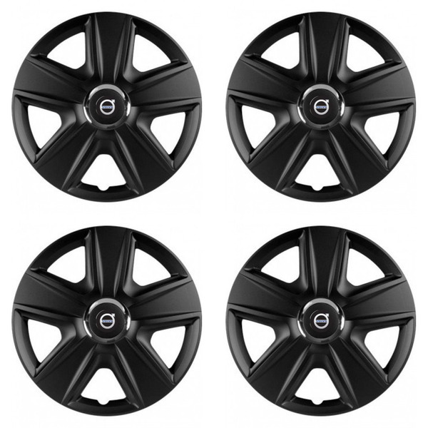 puklice pre Volvo (čierne) 16 ESPRIT RC BLACK