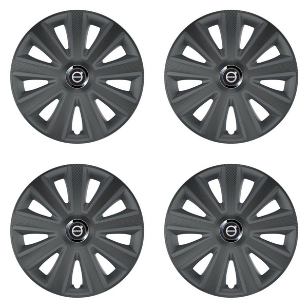 puklice pre  Volvo (čierne) 16 Aviator carbon RC16 grafite