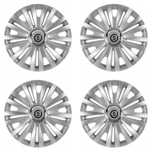 puklice pre  Volvo (čierne) 15 ROYAL