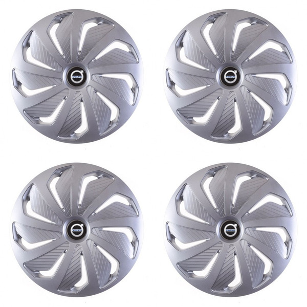 puklice pre Volvo (čierne) 16 WIND RC SI