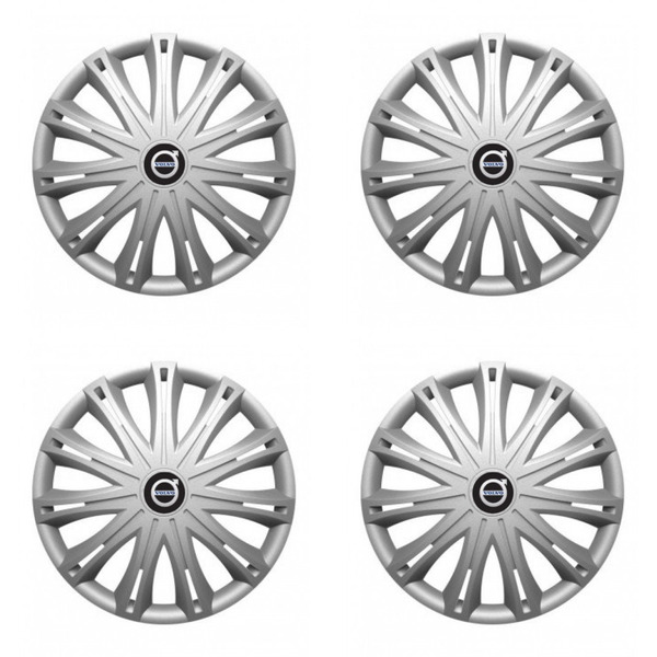 puklice pre Volvo (čierne) 17 SPARK