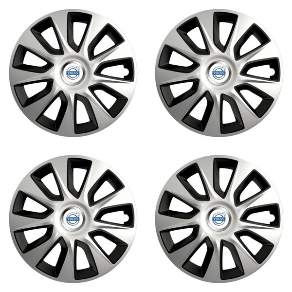 puklice pre Volvo (biele) 15 STRATOS double colour - výpredaj