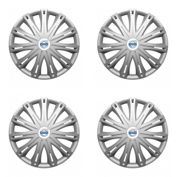 puklice pre  Volvo (biele) 16 SPARK