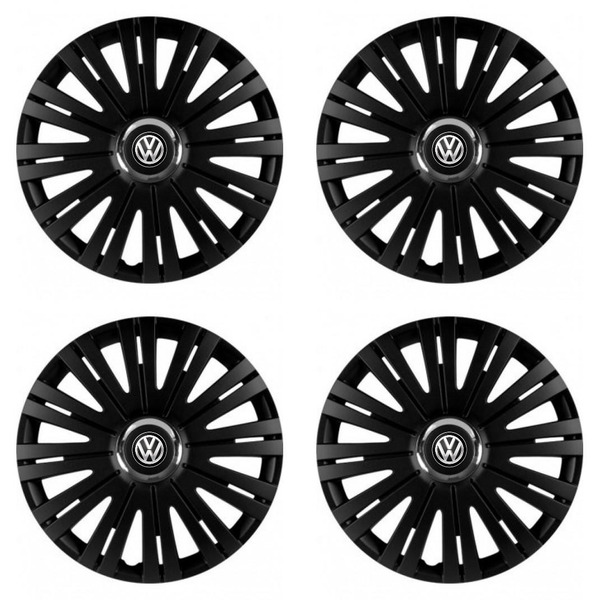 puklice pre  VW (čierne) 15 ACTIVE RC BLACK