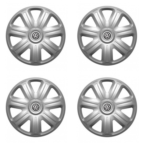 puklice pre VW (čierne) 14 COMFORT