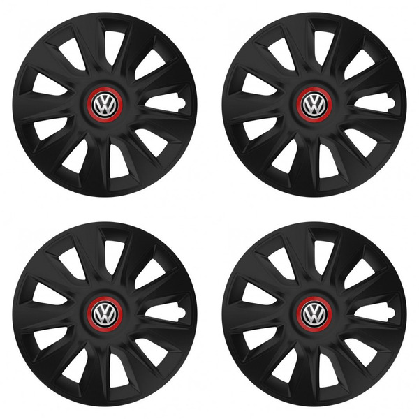 puklice pre VW (čierne) 17 STRATOS RR black