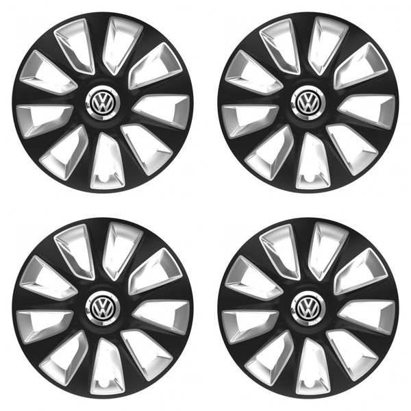 puklice pre VW (čierne) 14 STRATOS BS