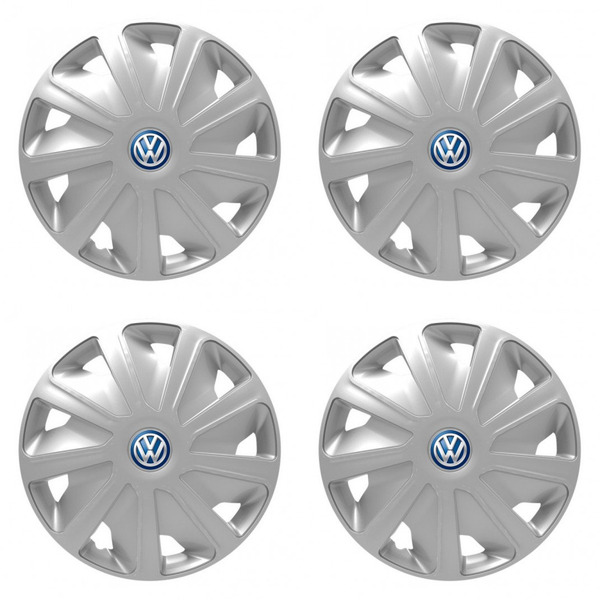 puklice pre  VW (modré) pre dodávky 15 Craft silver