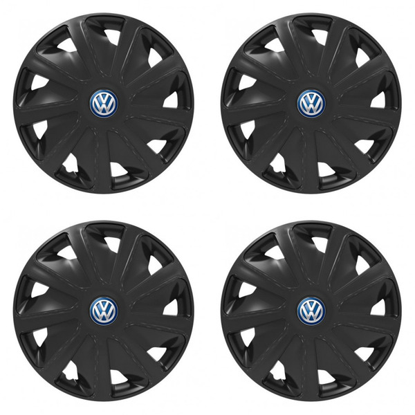 puklice pre VW (modré) pre dodávky 16 Craft black