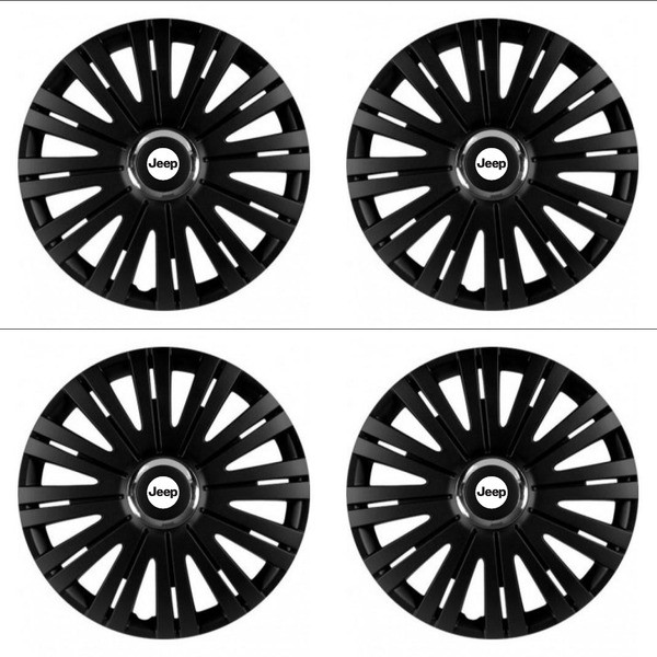 Puklice pre Jeep 16 ACTIVE RC BLACK