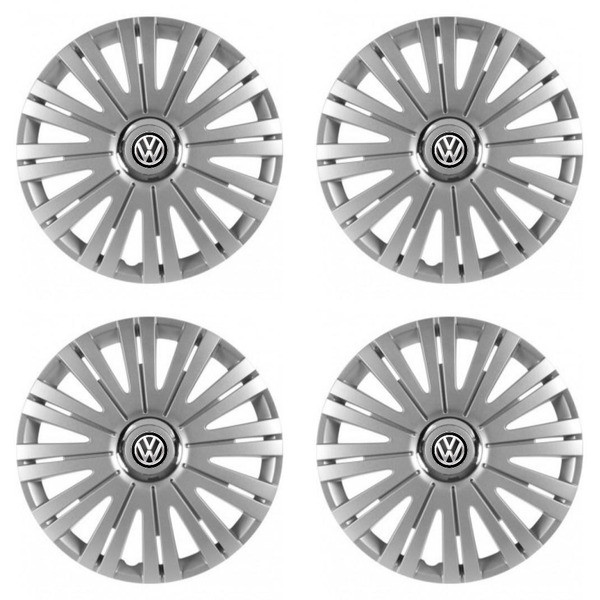 Puklice pre VW (čierne) 16 ACTIVE RC