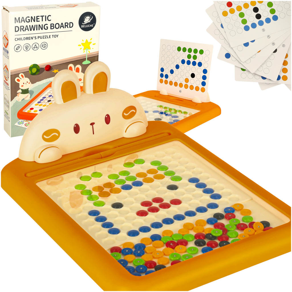 Magnetická tabuľa bodky zajačik XL